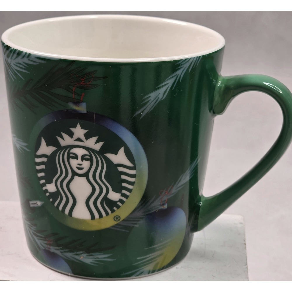 Starbucks 2020 Christmas Holiday Winter Lights 18oz Coffee Mug, Cup, Green